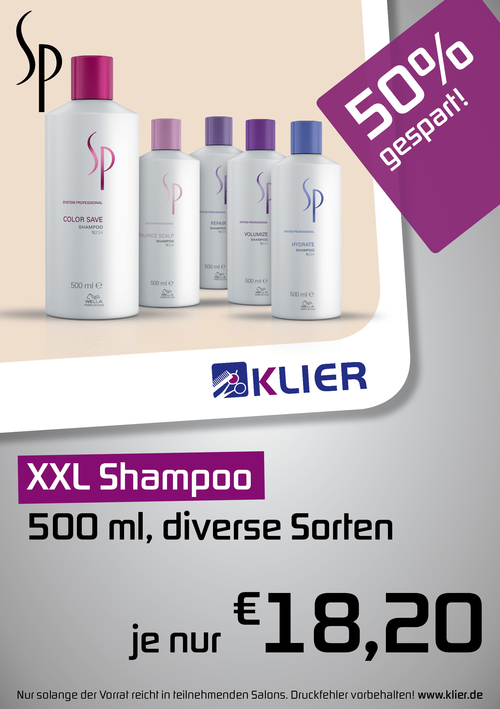 SP XXL Shampoo Angebot