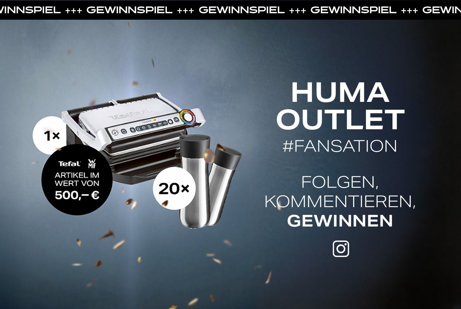 Huma Outlet Gewinnspiel